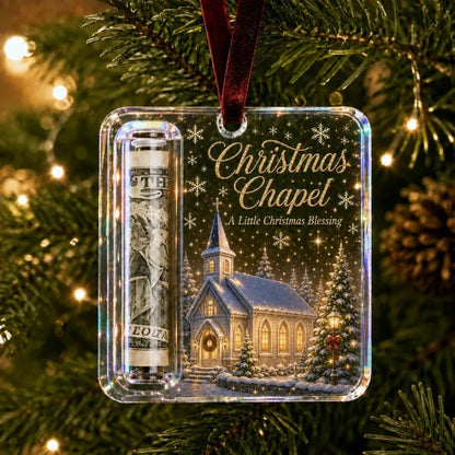 (🎁Last Day 49% OFF)🎄Christmas Cash Gift Ornament- Make Cash Feel Like A Real Christmas Gift💵