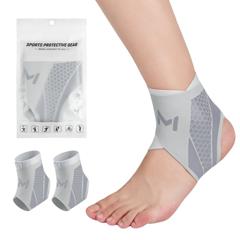 🏃 Ankle Brace 2 Pack – Adjustable Sports Ankle Support 💪