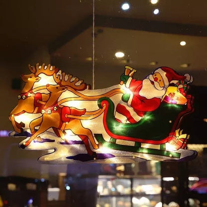 🎁Last Day 49% OFF - ✨🎄Christmas Window Hanging Lights