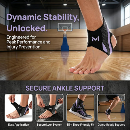 🏃 Ankle Brace 2 Pack – Adjustable Sports Ankle Support 💪