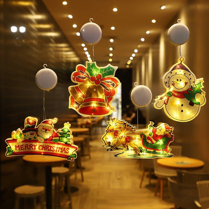 🎁Last Day 49% OFF - ✨🎄Christmas Window Hanging Lights