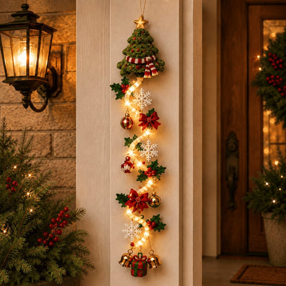 (🎁Last Day 49% OFF)🎅✨Glowing Christmas Door Hanger